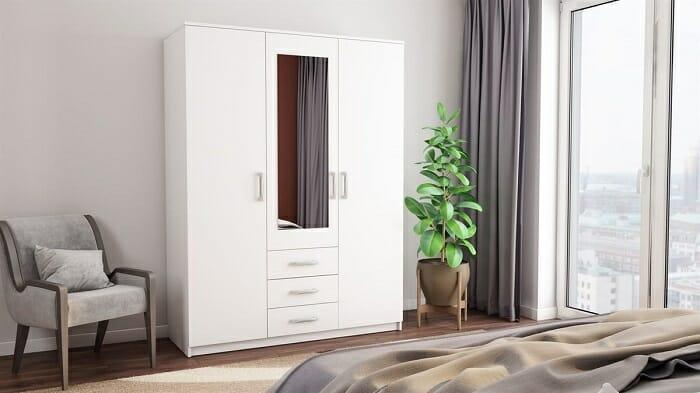 Armario blanco de conforama