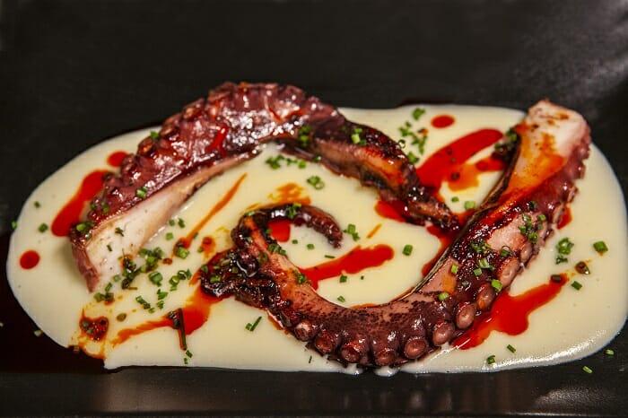 Plato de pulpo de Restaurante Bodega de los Secretos