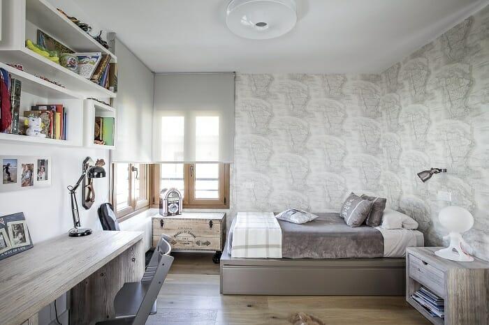 Interior de una habitación con luz natural