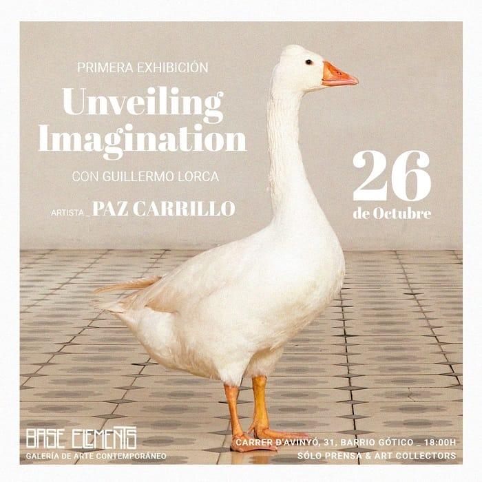 Cartel de la exposición de fotografía de Paz Carrillo en Barcelona