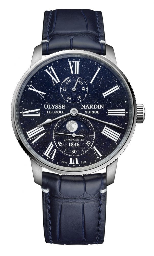 Silueta del reloj de buceo Marine