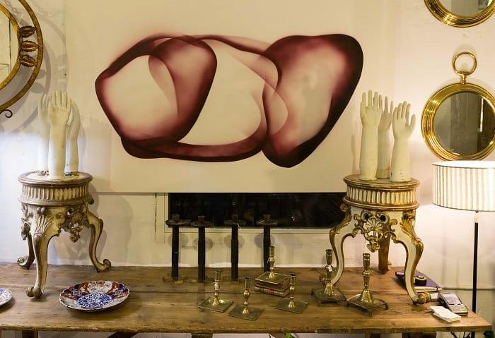 Objetos antiguos del evento Antique & Chic