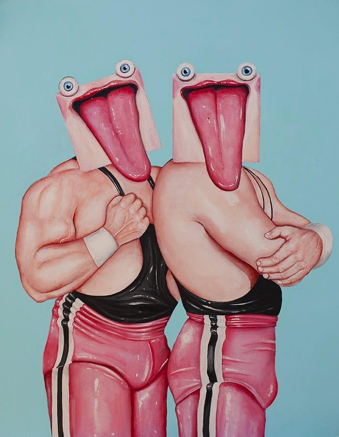 Obra de arte contemporánea
