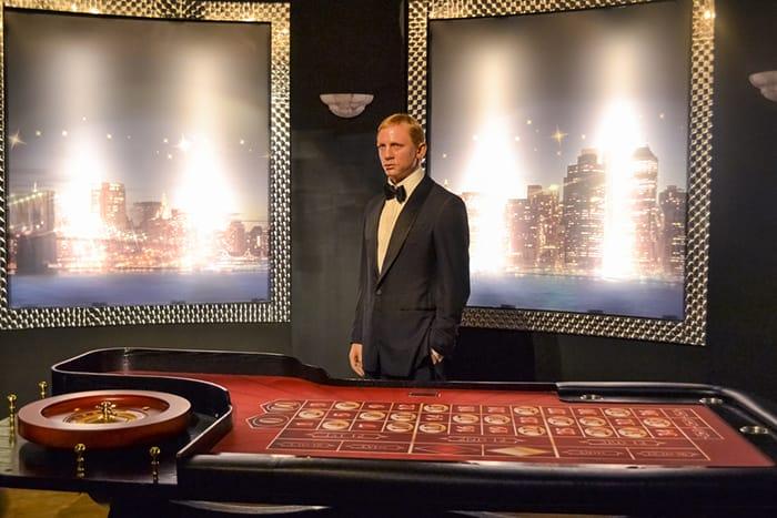 museo de cera daniel graig casino royal películas de casinos