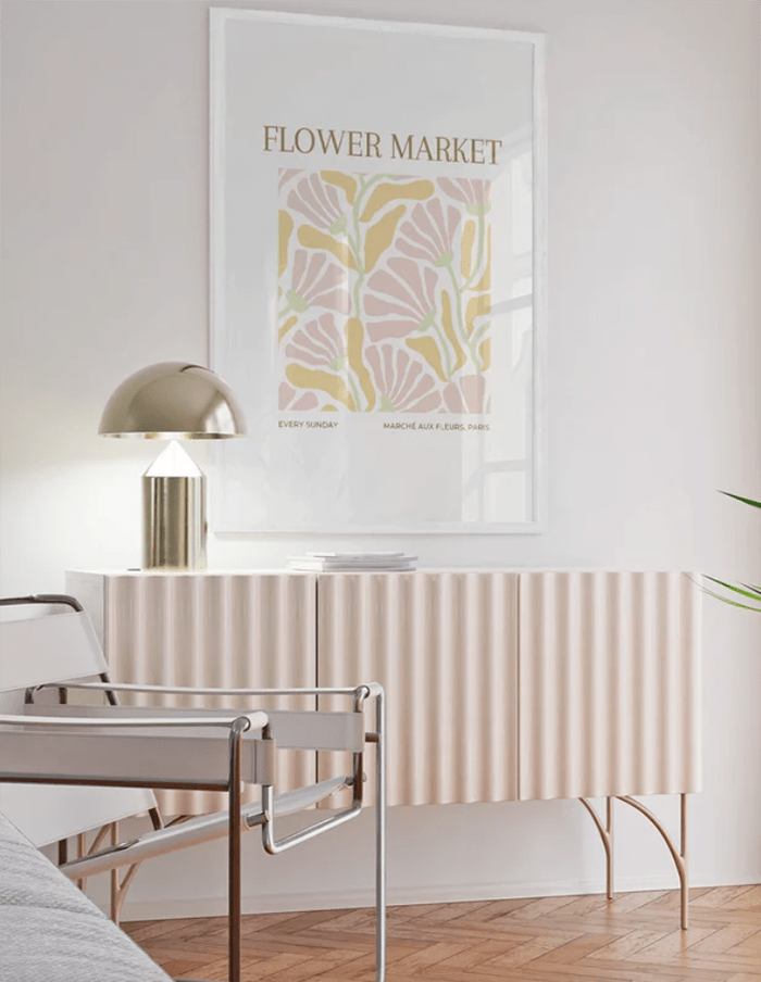 lamina decoracion floral