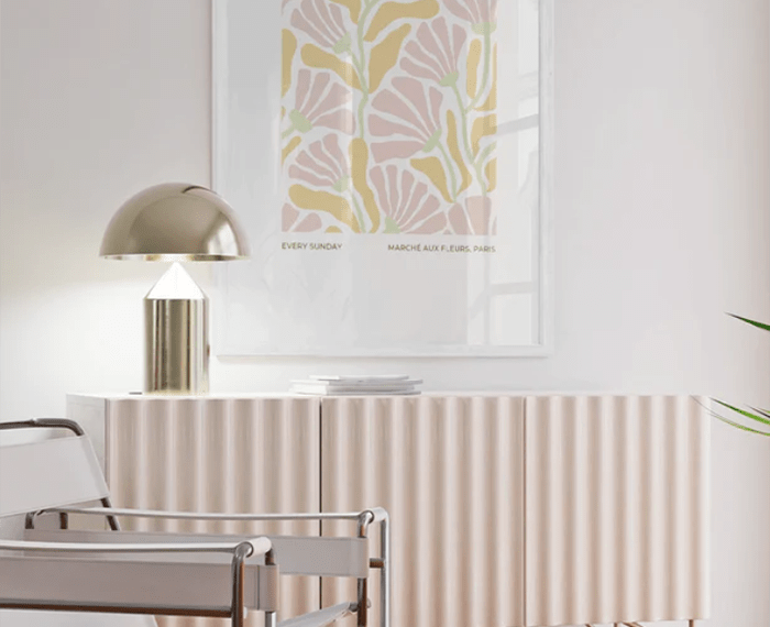 lamina decoracion floral