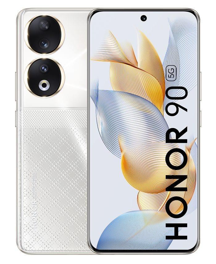 Frontal del dispotivo smartphone Honor 90