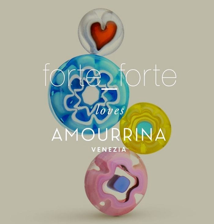 Piezas de joyas de vidrio de Venecia