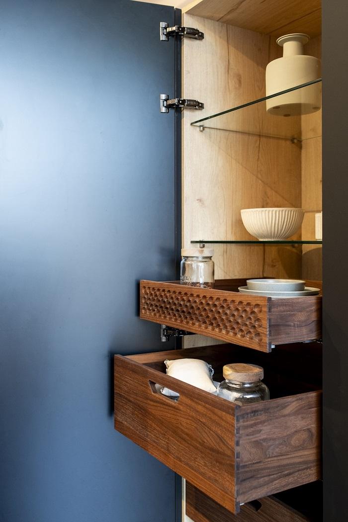 cajones madera técnica cola de milano