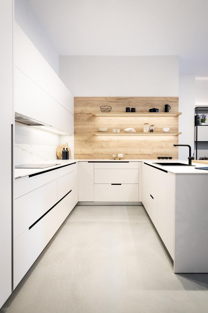 Cocina blanca modelo Abruk de Rekker
