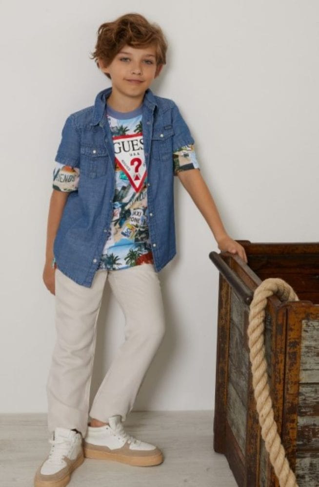 La primavera-verano da lugar a una nueva colección GUESS Kids SS24
