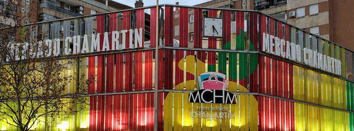 Fachada del mercado de Chamartín