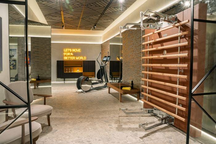 Technogym presenta AURA en MIAD 2024  en colaboración con Freehand Arquitectura 