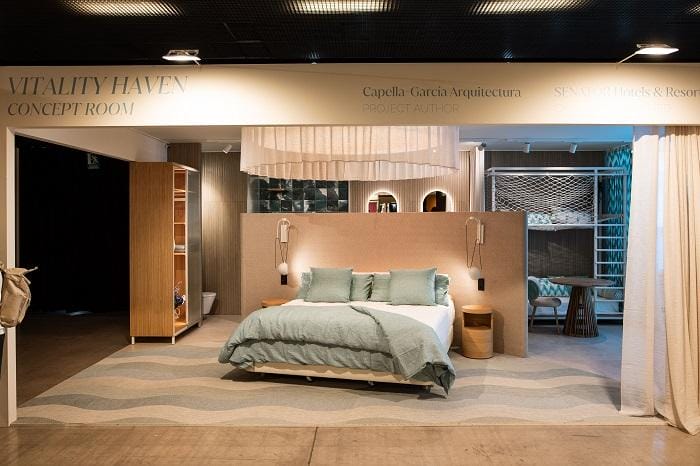 Sala de un dormitorio de diseño en Interihotel BCCN23