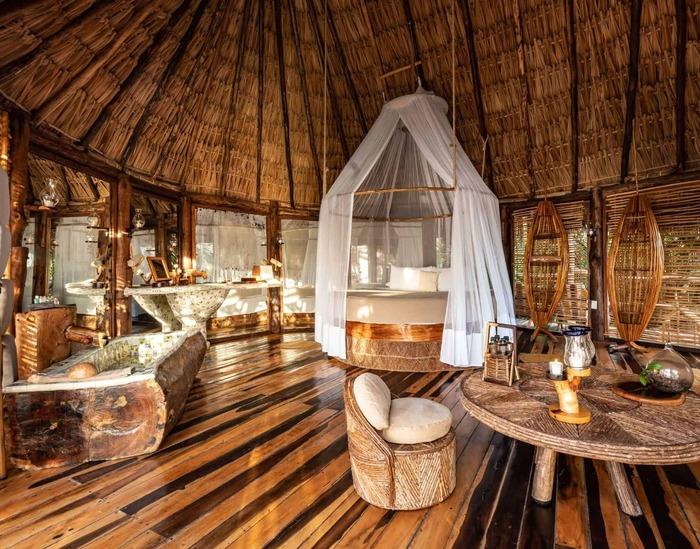 Villa estilo de madera en Azulik Tulum