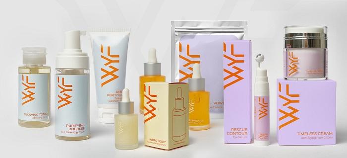 Varios productos de cosmética de Work Your Face