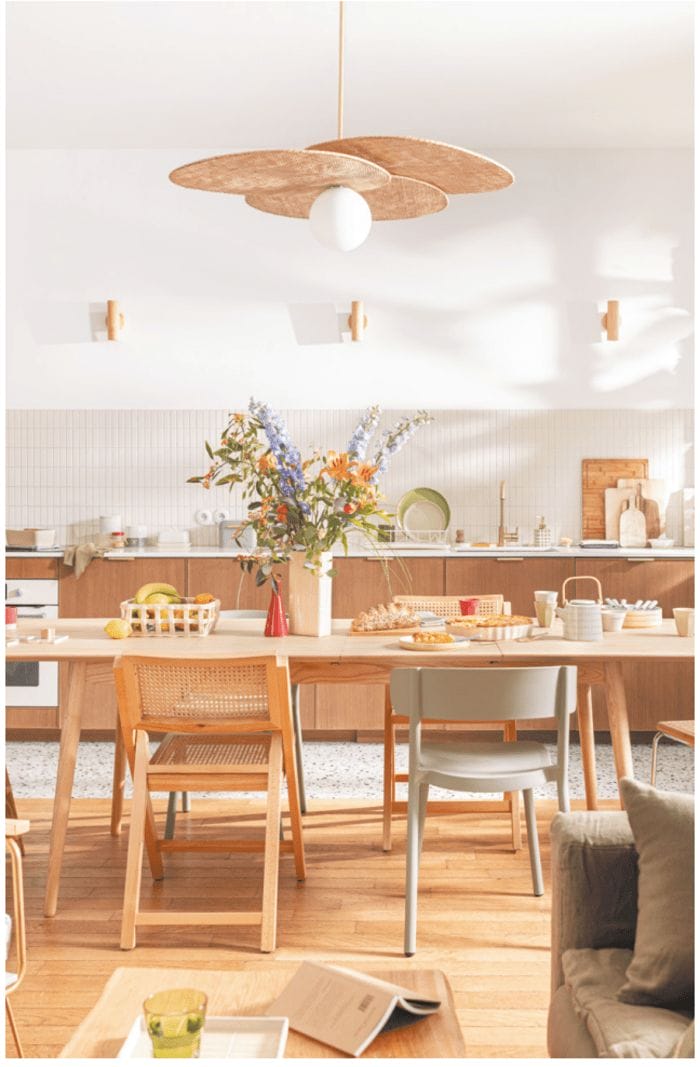 cocina decorada de la colección de Maisons du Monde Solliès