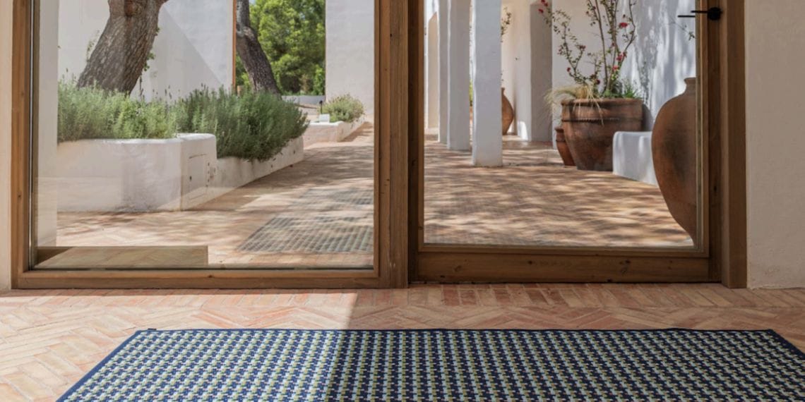 Alfombras con materiales reciclados premiadas red dots