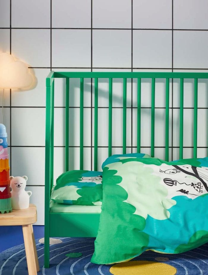decoracion habitaciones de niños tonos verdes azules