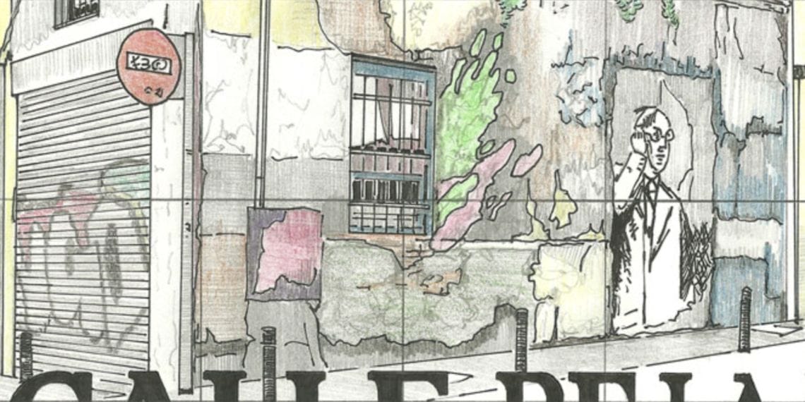 cartel arte calle madrid diana larrea