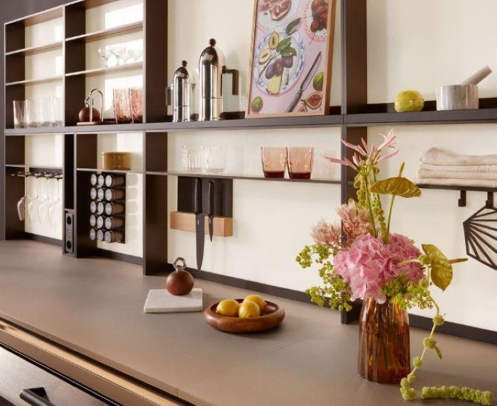 Decoración primaveral en la cocina. Inspiración de next125 y la interiorista Leonie Pauls