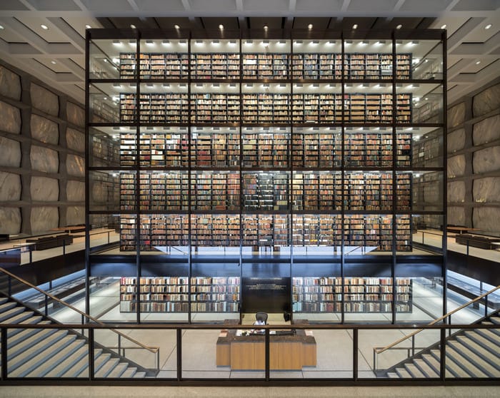 fotografía hecho por Iwan Baan, biblioteca gigante