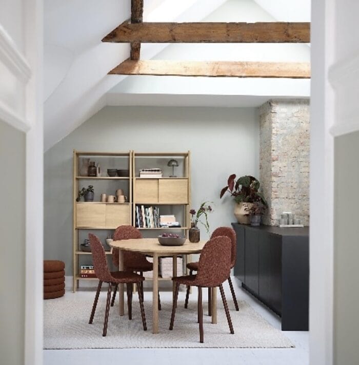 real hygge comedor iluminación natural