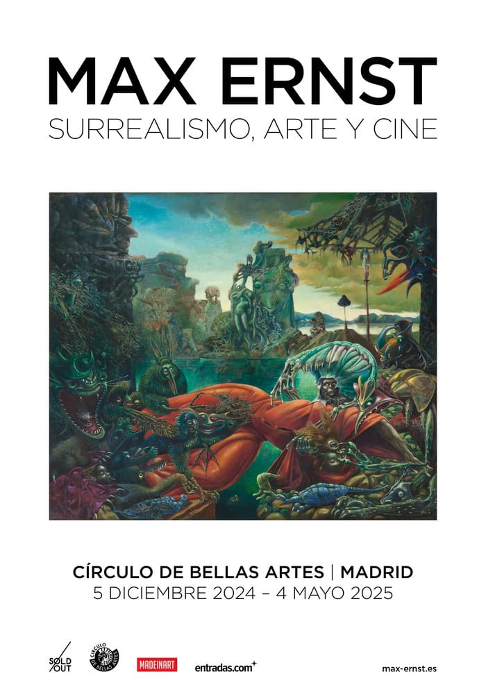 cartel de la exposición de Ernest