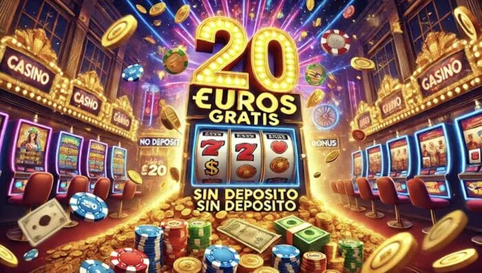 Consigue 20 euros gratis en el casino sin depósito