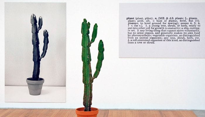 Joseph Kosuth: el arte de pensar