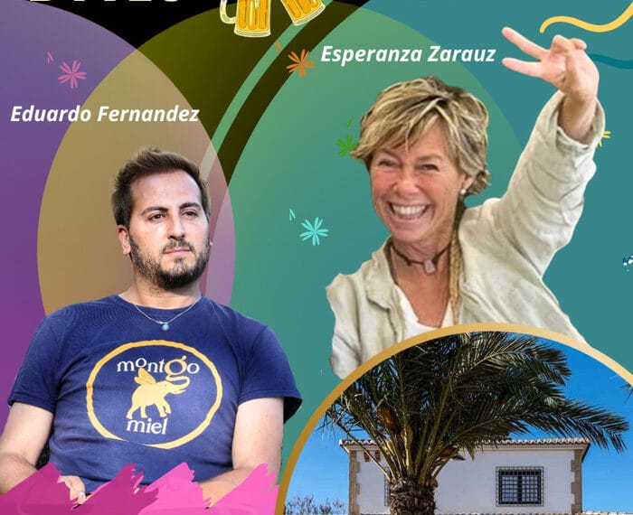 cartel de evento networking