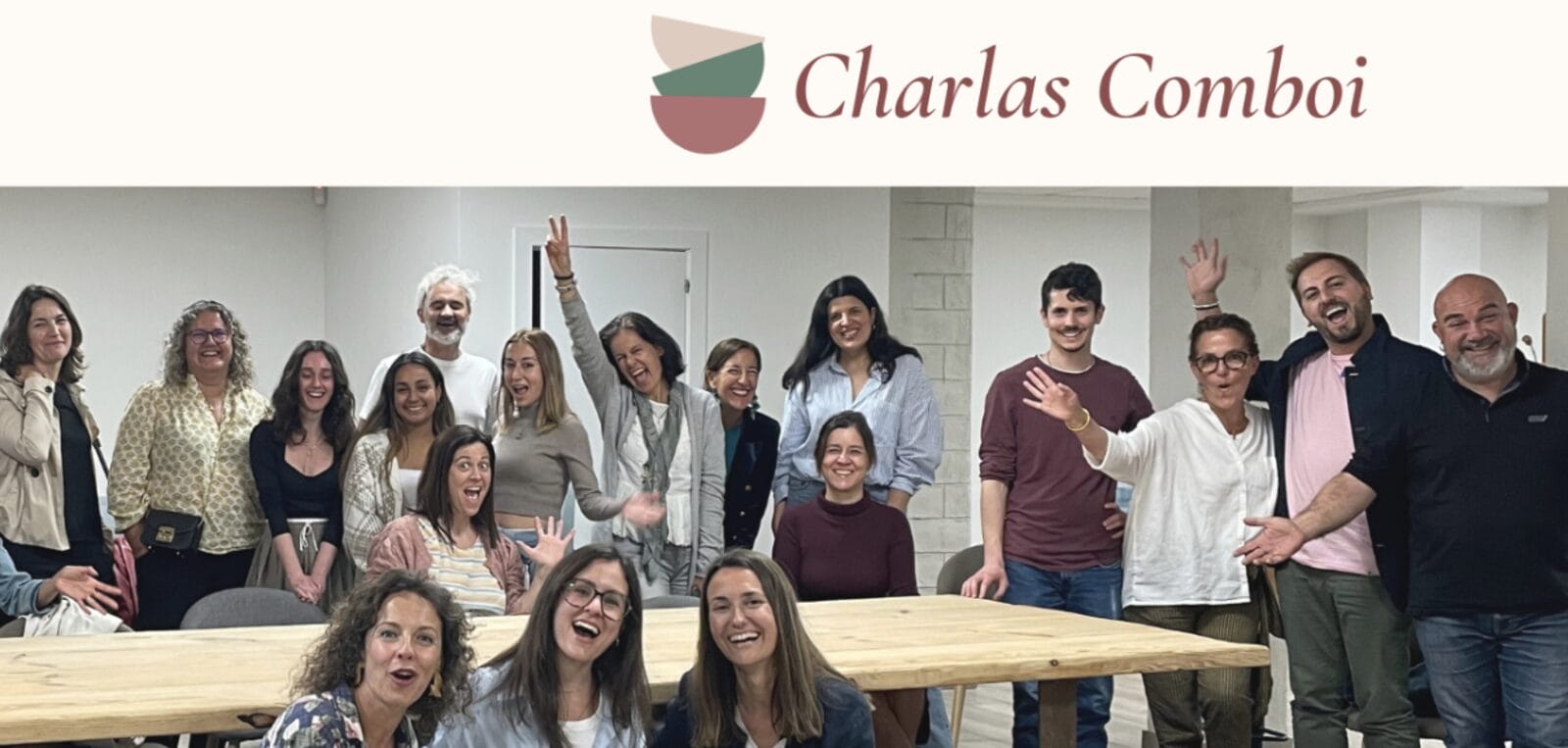 grupo de personas en networking