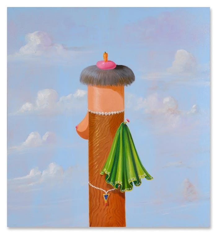 Composición geométrica en colores vibrantes que exploran la relación entre forma y color.