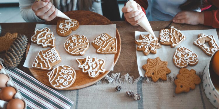 Taller navideño de postres para niños