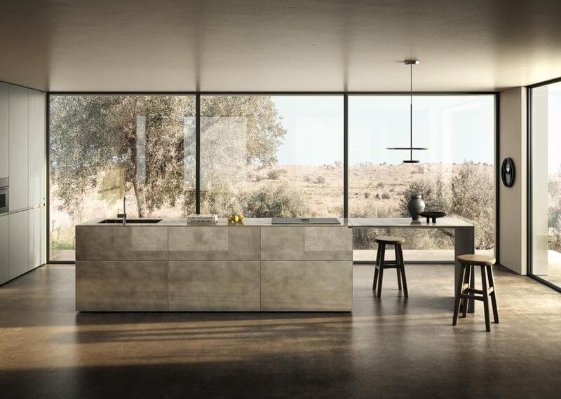 lujo táctil cocinas de diseño